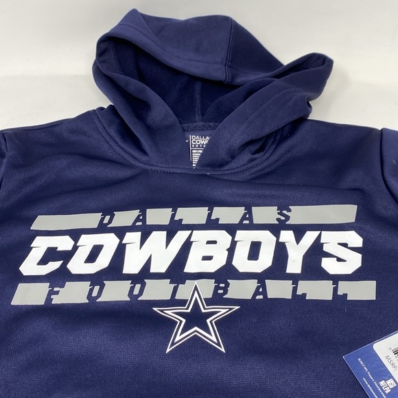 Dallas Cowboys Hoodie Boys Youth Size S (8) new with tags - Picture 2 of 10